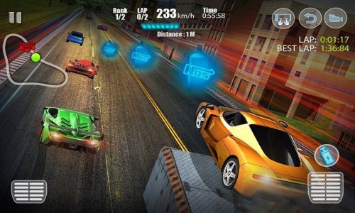 Racing in City 3D