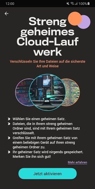 100 GB Kostenloser Backup