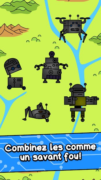 Robot Evolution – Jeu Clicker