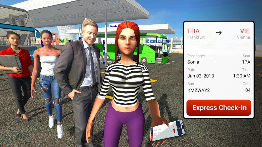 Coach Bus Driving Simulator 2018