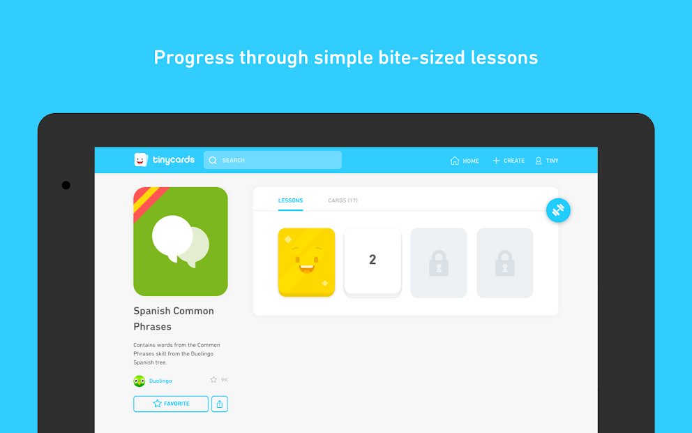 Tinycards by Duolingo: Fun & Free Flashcards