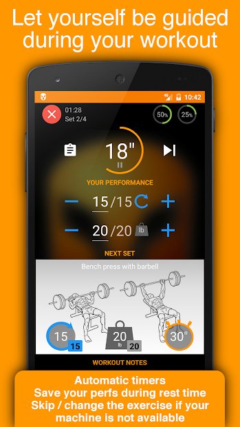 Workout Tracker & Gym Trainer - Fitness Log Book