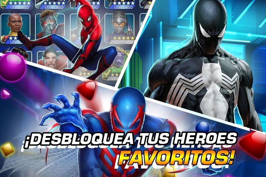 MARVEL Puzzle Quest: Únete a la Lucha Match 3!