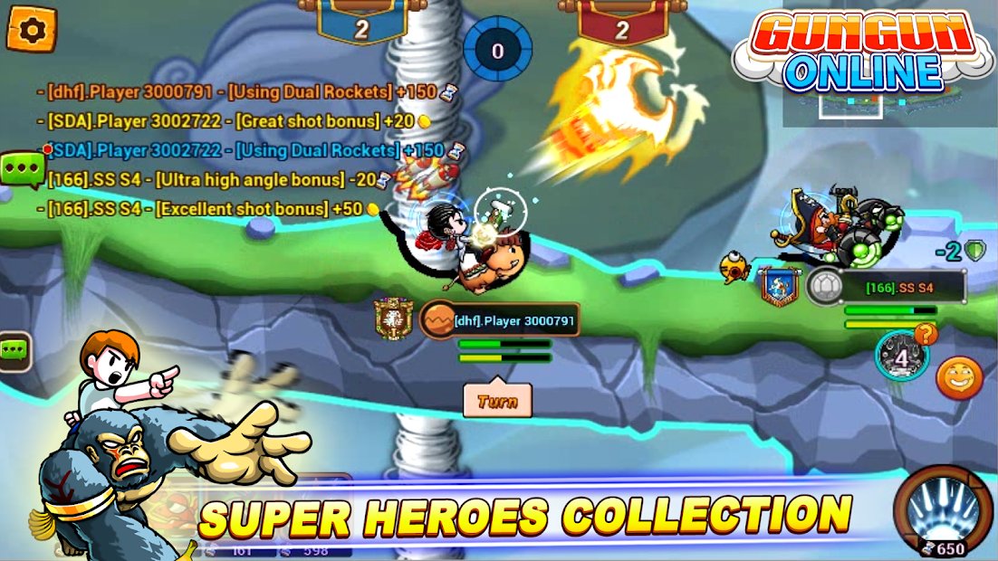 Gungun Online: Shooting game