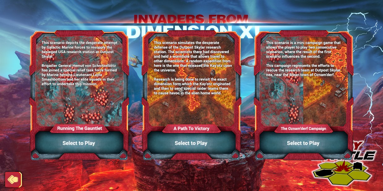 Invaders From Dimension X!