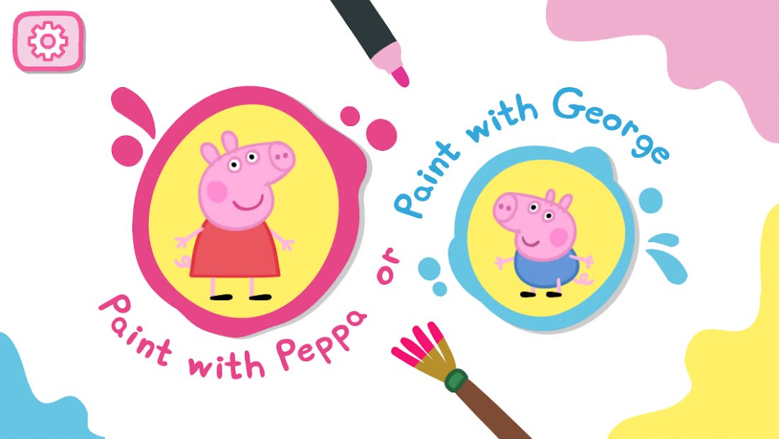 Peppa Pig (Свинка Пеппа): Paintbox