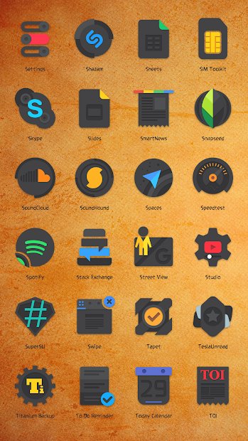 CRISPY DARK - ICON PACK