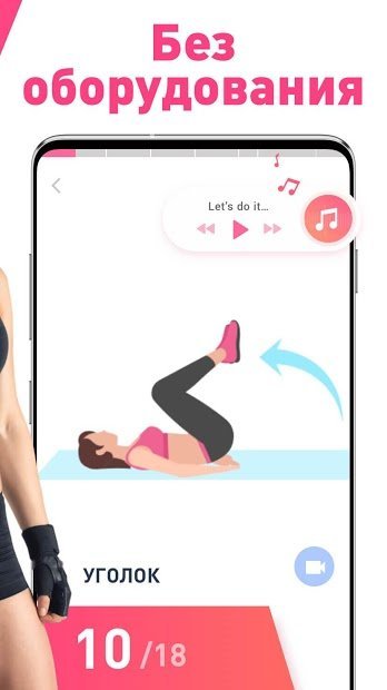 Фитнес для женщин: женская тренировка