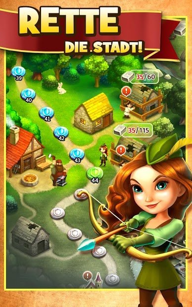 Robin Hoods Legends - Ein Merge 3-Abenteuer