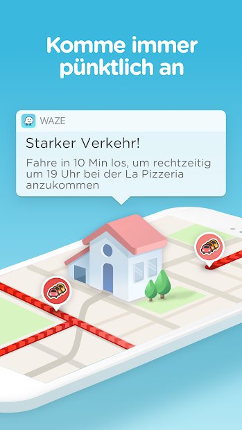 Waze - GPS, Echtzeit-Navigation, Karten & Verkehr