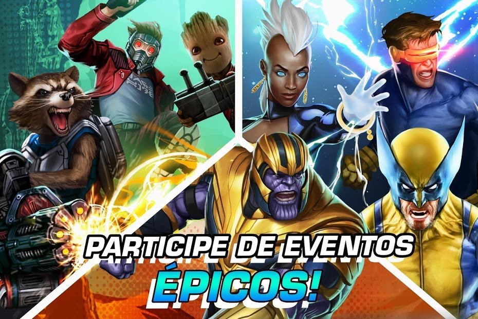 MARVEL Puzzle Quest: Venha lutar com super-heróis!