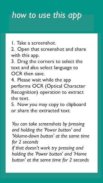 Copy Text On Screen pro
