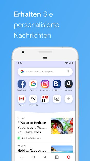 Opera-Browser mit gratis VPN