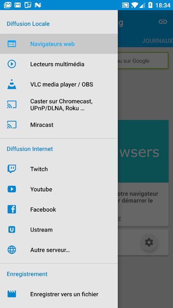 Screen Stream Mirroring