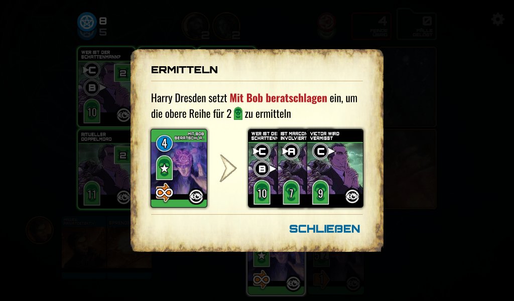 The Dresden Files Cooperative Card Game