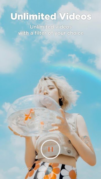 Candy Camera — селфи, камера красоты, фоторедактор