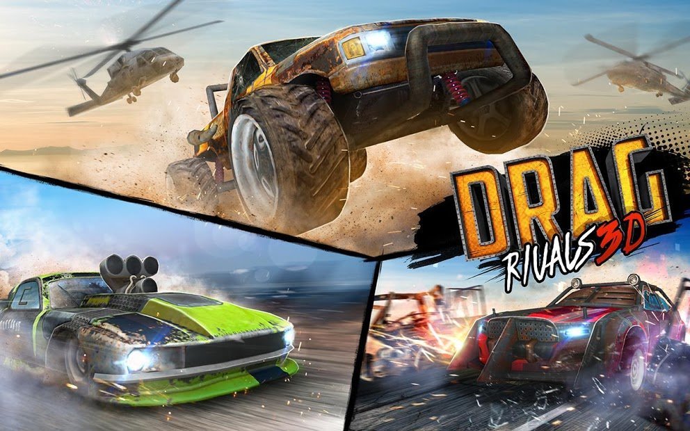 Drag Rivals 3D: Fast Cars & Street Battle Racing