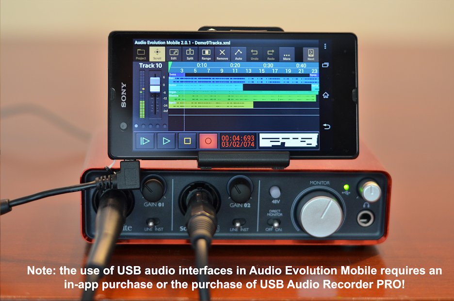 Audio Evolution Mobile Studio