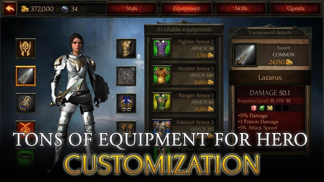 Arcane Quest Legends - Offline RPG