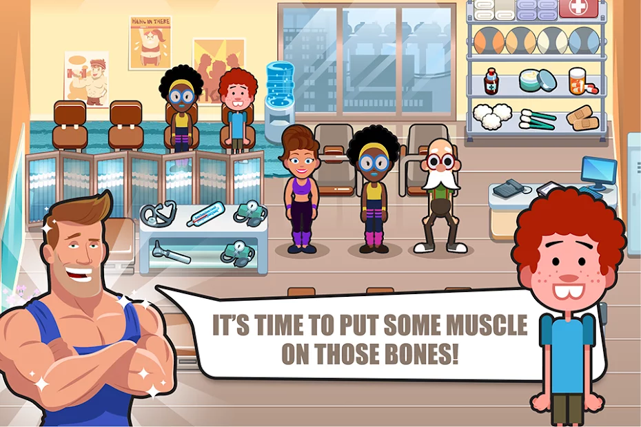 Gym Til' Fit - Time Management Fitness Game