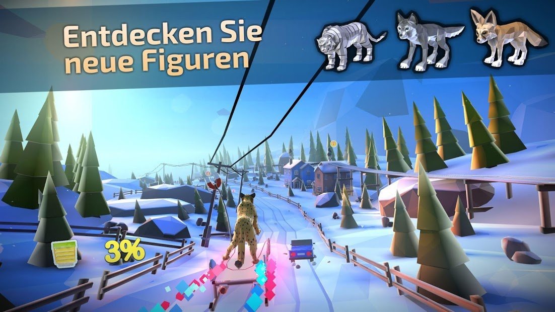 Animal Adventure: Downhill Rush