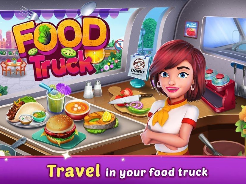 Food Truck : Restaurant Kitchen Chef Cooking Game