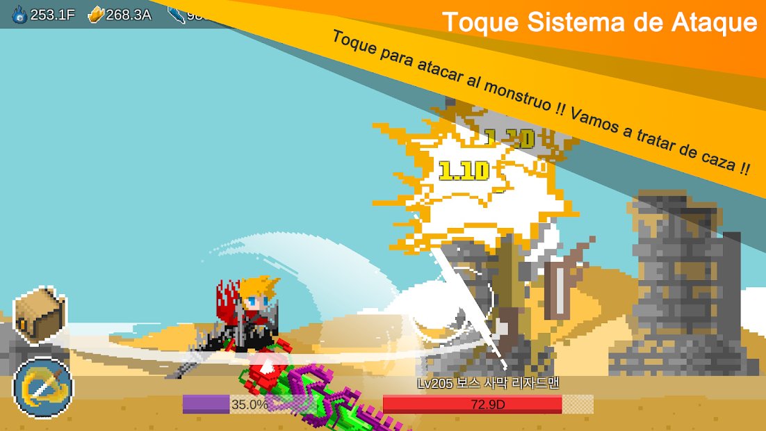 Ego Espada: Espada de inactividad de Clicker