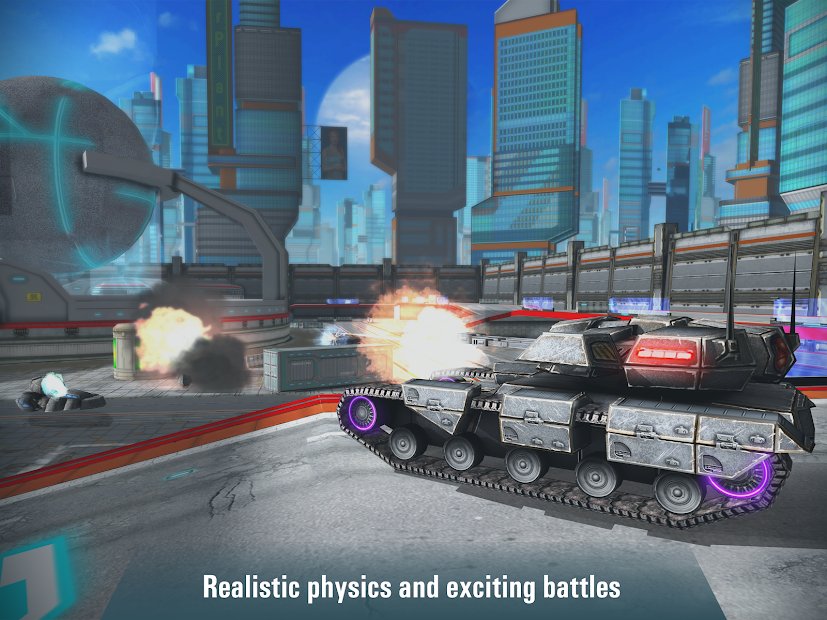 Iron Tanks: Free Multiplayer Tank Shooting Games