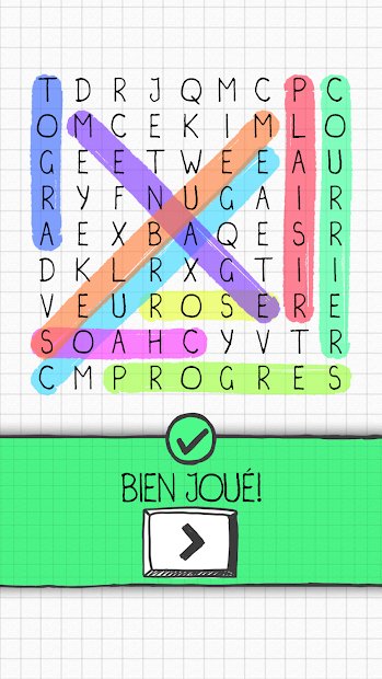 Mots cachés Premium