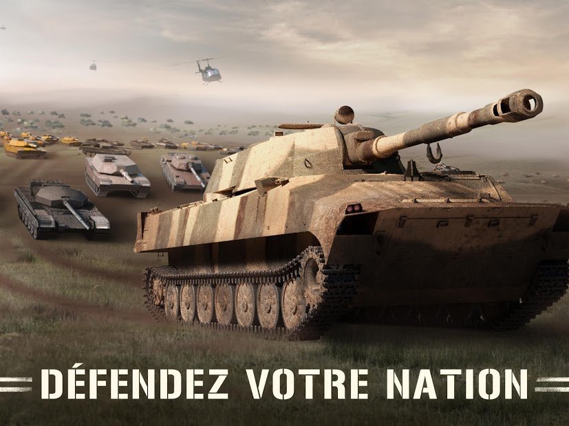 War Machines: Jeux de Guerre de Tank Gratuit