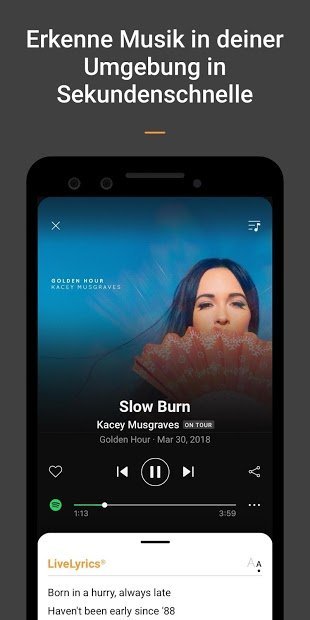 SoundHound∞ Musikerkennung & Musikwiedergabe