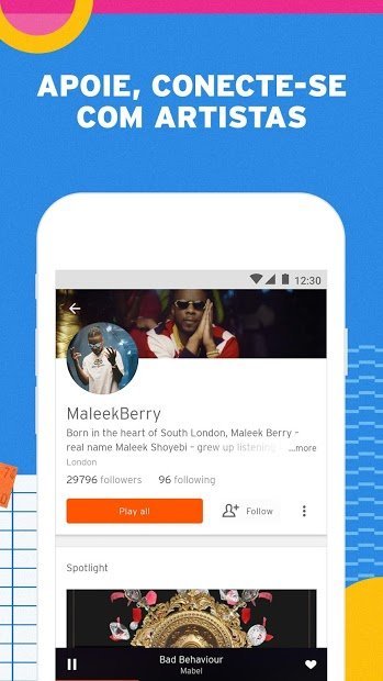 SoundCloud - música e áudio