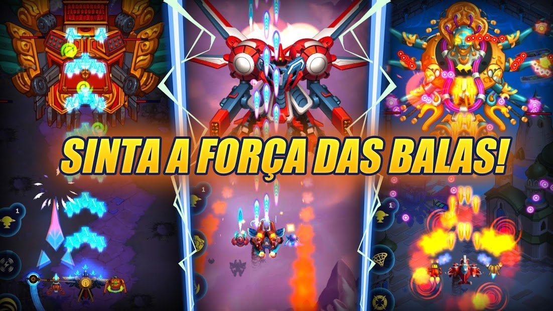 HAWK:  Jogo de nave espacial de tiro Space shooter