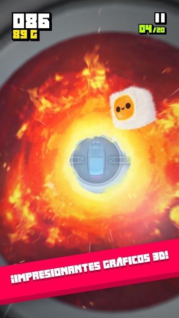 Fluffy Fall: ¡Sé rápido y evita el peligro!