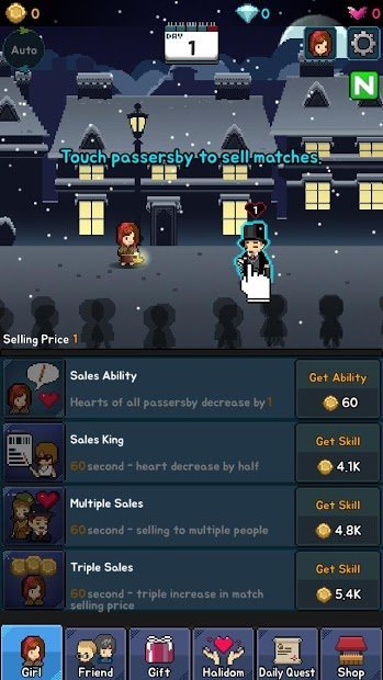 The Little Match Girl : Happy