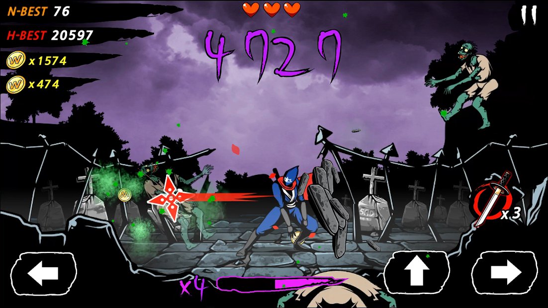 World Of Blade : Zombie Slasher