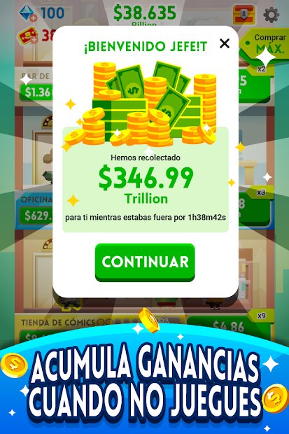 Cash, Inc. Juego de Clic de Dinero