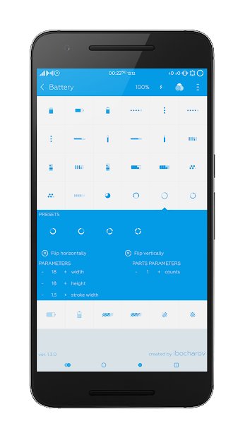 Flat Style Bar Indicators