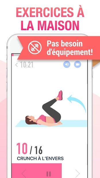 Fitness femme - Entraînement pour femmes