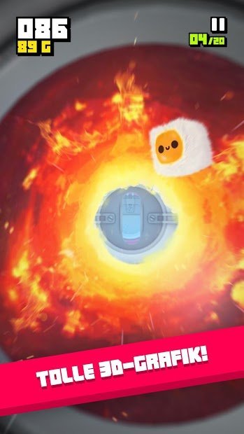 Fluffy Fall: Fliege der Gefahr davon!