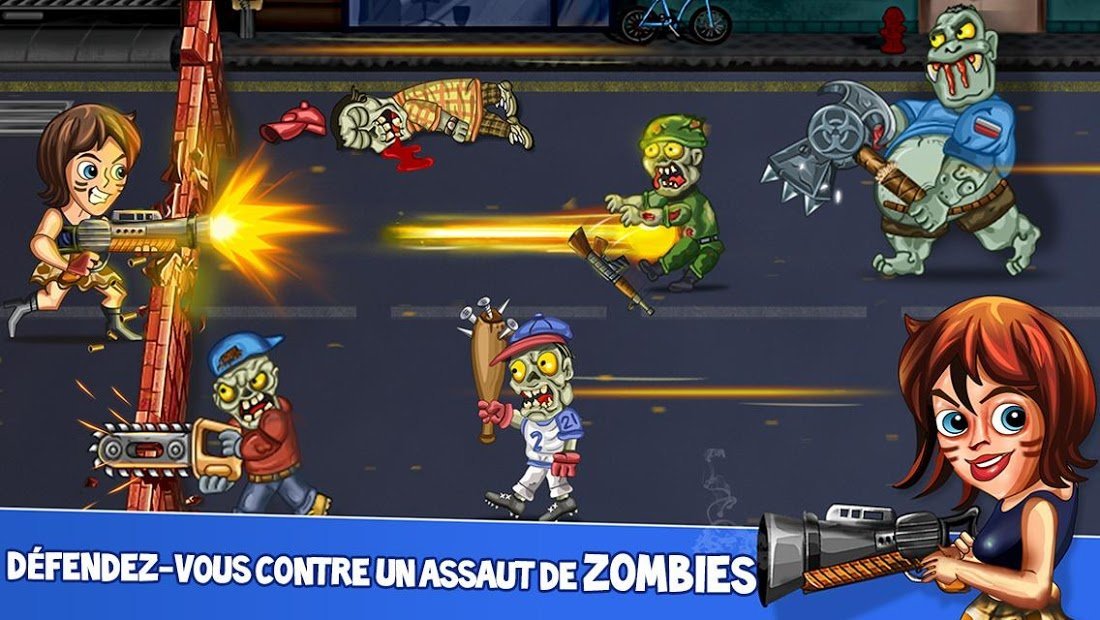 Jeux de Défense de Zombie (Last Heroes)