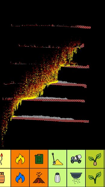 sand:box - relaxing particle engine