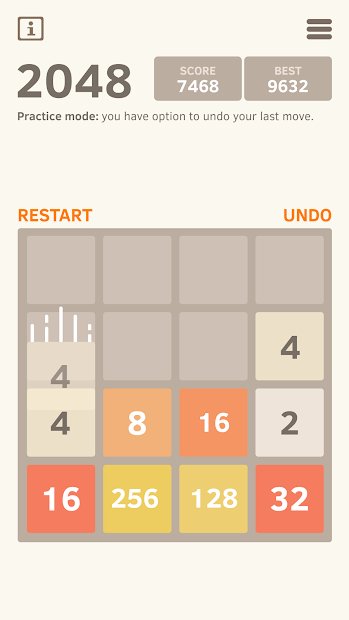 2048 Number puzzle game