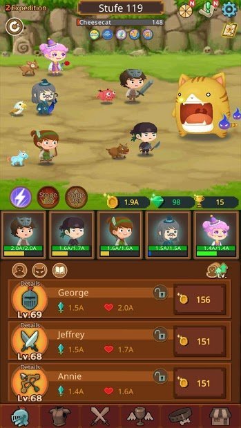 Job Hunt Heroes : Idle RPG