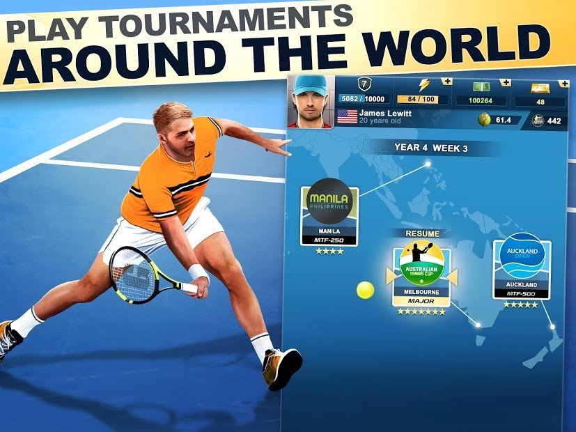 TOP SEED Tennis: Sports Management Simulation Game
