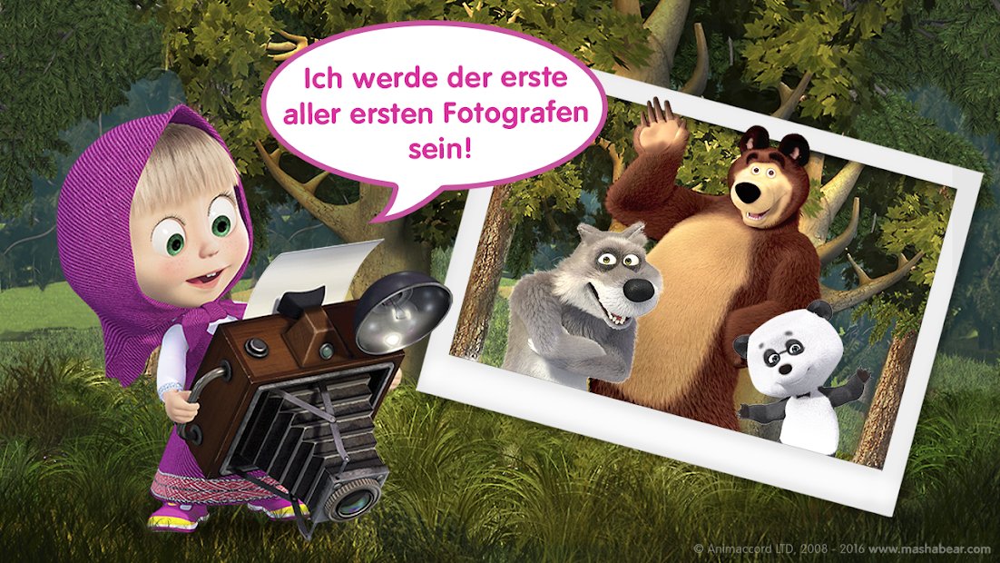 Mascha und der Bär Kinderspiel