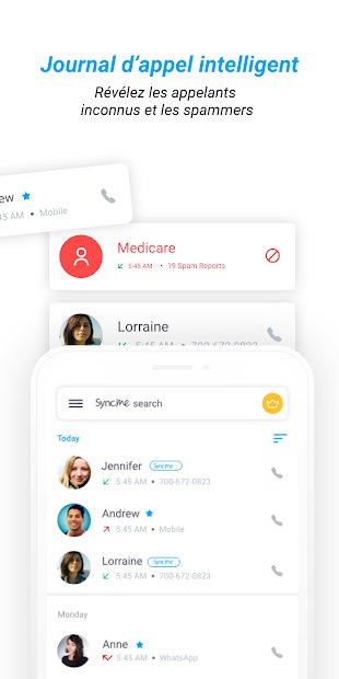 Sync.ME - Caller ID, Spam Call Blocker & Contacts
