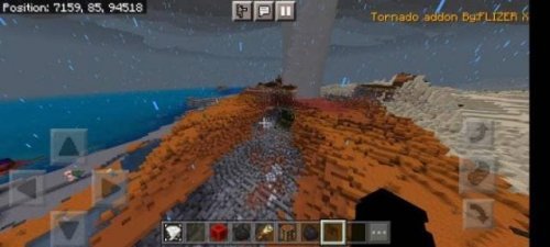 Mod Tornado para Minecraft