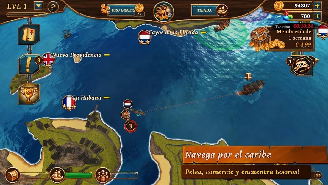 Ships of Battle - Age of Pirates - Warship Battle
