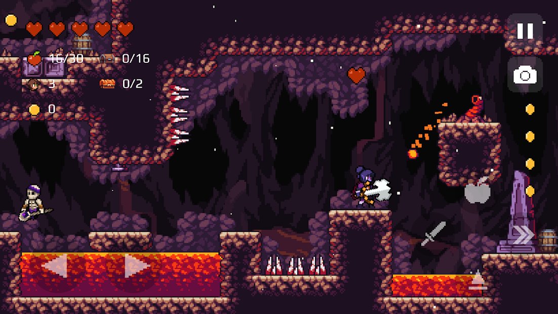 Apple Knight: Action Platformer